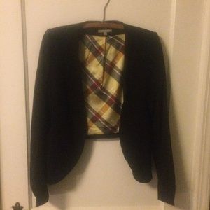 Charlotte Russe Open Blazer Black Size Jrs Small